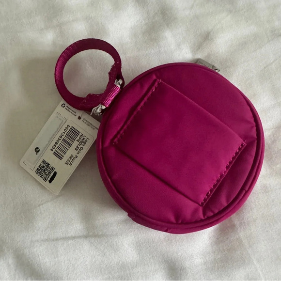🆕🩷 Lululemon Logo Coin Purse Ripe Raspberry - Picture 3 of 6